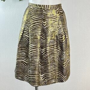 Tory Burch Metalic Skirt